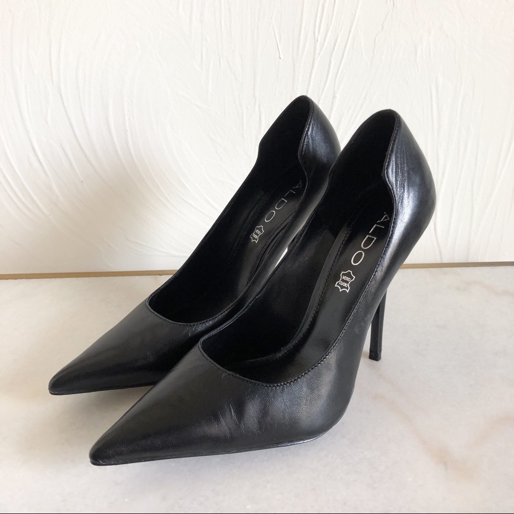 Black Classic Aldo Stilettos